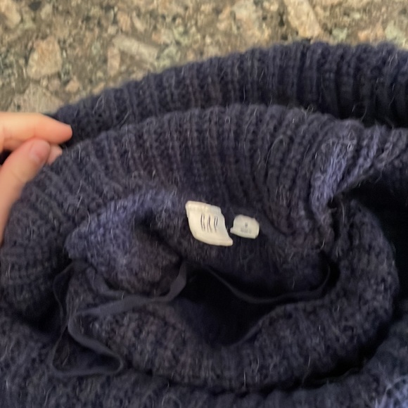 Gap Navy Blue Turtle Neck Sweater - Picture 3 of 5